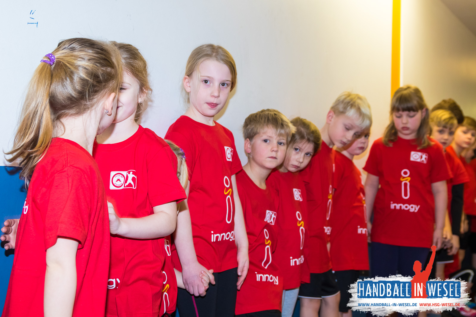 HSG Wesel E-Jugend / Einlaufkids TUSEM Essen 2017